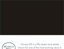 Tablet Screenshot of murrayhillevents.com